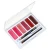 Import hot sale lip gloss Wholesale Cheap Makeup Kit Cosmetics 6 Color Lip Gloss Palette With Brush Lip Gross from China