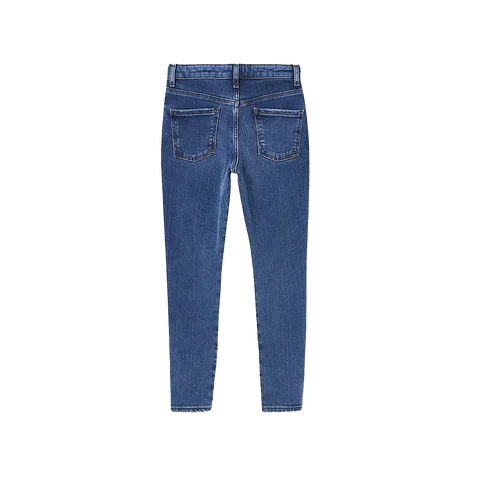 Hot Sale New Arrival Womens Washed Denim Pant High Quality Women Custom Design Plus Size Womens Jeans Pant From Bangladesh