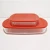 Import hot sale oven use Square round shape  Glass Baking Tray  Glass Bakeware set from China
