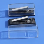 hot sales blank tie bar/tie clip/tie pin packed with gifts box