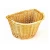 Import Hot sales cute wicker bicycle basket with beautiful cloth from China