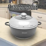 hot sales dessini  aluminum die casting casserole pot 40cm