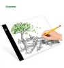 Hot Sell Amazon ebay A4 No Plug Rechargeable Battery Powered for Kids Writing Board Notepad Drawing Sketching Animation Design
