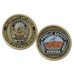 Hot sell custom professional round silver plated 3d metal iron western australia souvenir coins