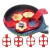 Import Hot Sell Kitchen Microwave Rapid Non-stick Silicone Fried Egg Model Ring Boiled Egg Cooker Pancake Model from China