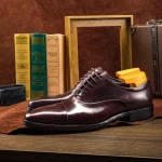 Hot selling 2021 amazon genuine leather shoes oxford US 14 size mens dress shoes