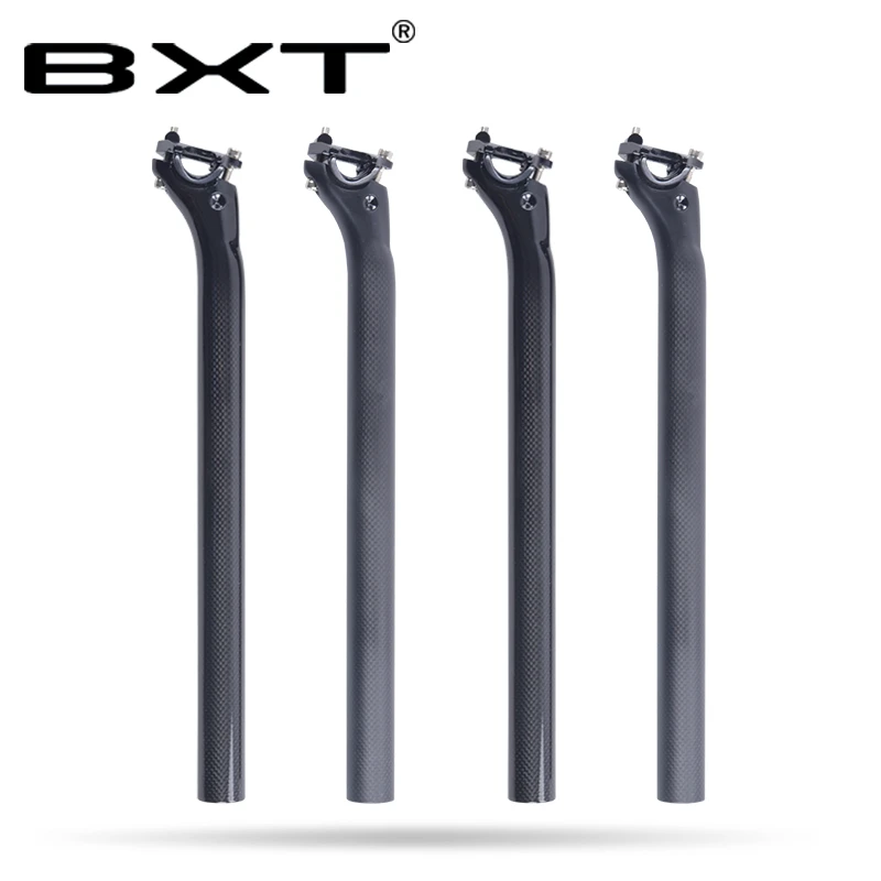 Hot selling carbon fiber road bicycle seatpost MTB mountain bike parts seat post tube 27.2mm/31.6mm*350mm/400mm