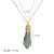 Import Hot Selling European And American Irregular Crystal Stone Natural Stone Pendant Necklace For Women from China