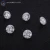 Import Hot Selling GH color VVS Oval Moissanite Stone Loose Gemstone Crushed Iced Moissanite Beads from China