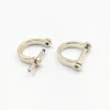 Hot Selling Good Quality Buckle Ring,metal Keeper D Shape Strap Loop Buckle Ring