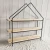 Import Hot Selling High-Quality Cheap Wooden Metal Wall Shelves Home Decor Rack Shel from China