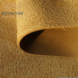 Hot Selling High Wear Resistance  Microfiber PU Leather for Shoes Leather Materials