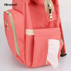 Hot selling in Amazon 900D waterproof polyester top quality diaper bag