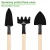 Import Hot selling Mini Garden Tools / Perfect 3 Piece Garden Set Stainless Steel Garden Tool Set Wood Handle Shovel Trowel from China