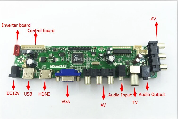 hot selling motherboard for lcd monitor lcd led tv parts