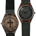 hot selling S5520 OEM/ODM High Quality Japan Movement Wooden  Watch men Custom Logo Engraved Wooden Watch