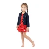 Hot Selling Spring Long Sleeve Coat Little Kids Boutique Clothing Baby Girl Denim Jacket