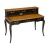 Import Hot selling the french countryside oak black executive office desk with hutch from China
