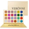 Hot Selling VERONNI Cosmetics Eyes Makeup Palette Eye Shadow 24 Colors Natural Easy to Wear Glitter Powder Eyeshadow Palettes
