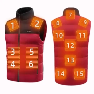 Hot Selling Waterproof Winter Heat Vest Jacket for Cold Weather  USB Heat Vest