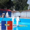 Hot spray system for Swimming pools Elastomer polyurea coating waterproof materials
