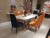 Import Hotel restaurant furniture OEM marble dining tables and 6 chairs set from China