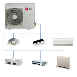 Hotel Vtac Vertical Terminal Water Chiller Heater LG Mini Vrf Air Conditioners Heat Pump