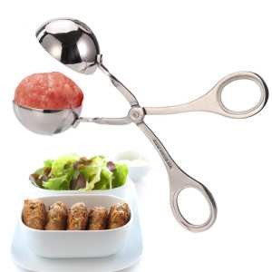 Household Kitchen Accessories Stainless Steel Meatball Making Tools / Spoon