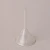 Import Huaou glass short conical cheap funnel from China
