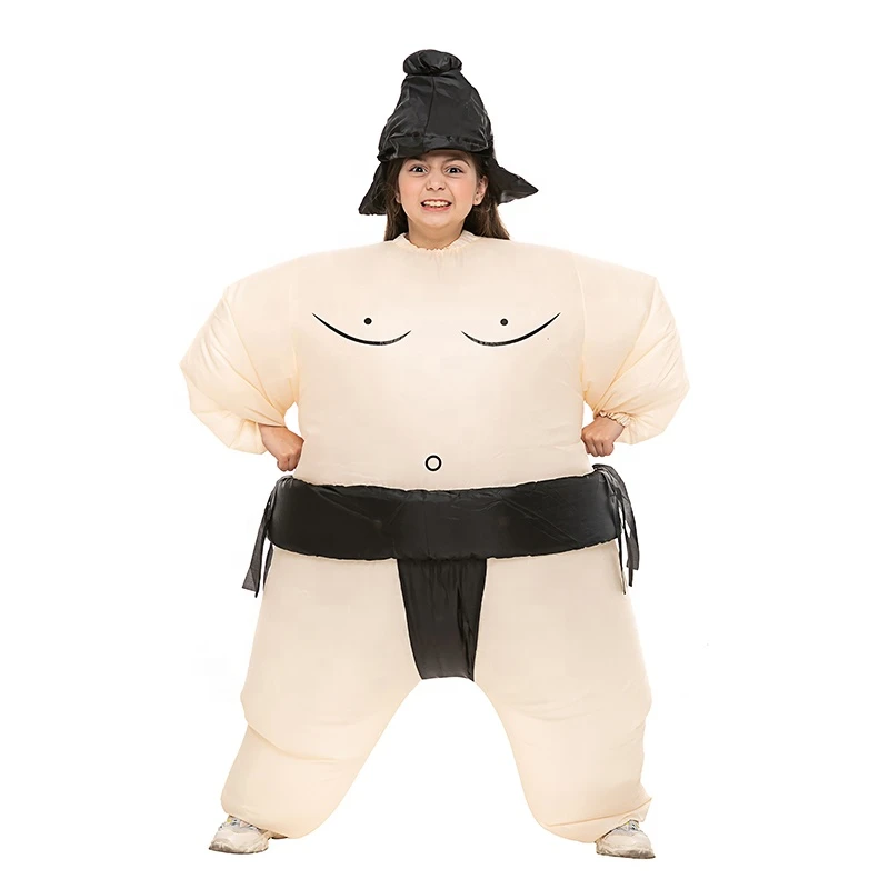 HUAYU Halloween Cosplay Costume Blow Up Costume Inflatable Sumo Costume For Children
