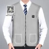 Hunting Vest heated clothing Washable USB Electric Heating Vest Men&#39;s Temperature Settings Heated Jacket