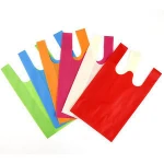 Hydraulic Pressure Non Woven T shirt Bag Mouth Punching Machine