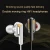Import In-ear line control wired headset double moving ring with wheat fever HIFI mobile phone headset from China