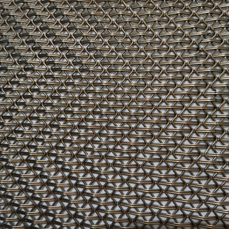 Indoor decorative stainless steel metal weave mesh