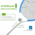 Indoor outdoor pest control electric fly swatter rechargeable mosquito killer bat Mosquito Killer Lamp Electric Mosquito Swatter