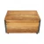 Import Industrial 1 Drawer wooden organizer storage toy trunk box Natural Wooden Storage Box Vintage Style Storage Chest On Wheels from India