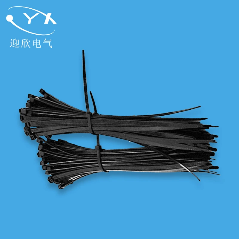 industrial stainless steel barb lock nylon 66 cable ties 200mm