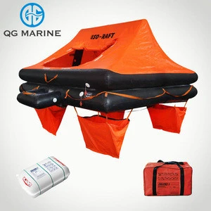 ISO9650-1 4 person Leisure Liferaft Yacht Life Raft with valise or canister