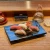 Import Janpan APLUS square mirror and reliable black plate made sushi mat from Japan
