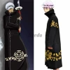 Japanese Anime Cosplay costume Cloak One Piece Law Anime Costume wholesale