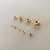 Import jewelry making round metal brass 14k gold filled beads 2mm round beads from China