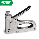 JRF High Quality 3 in 1  Heavy Pistol Gun Furniture Stapler for Frame Paper Window Staples Woodworking Nail Gun
