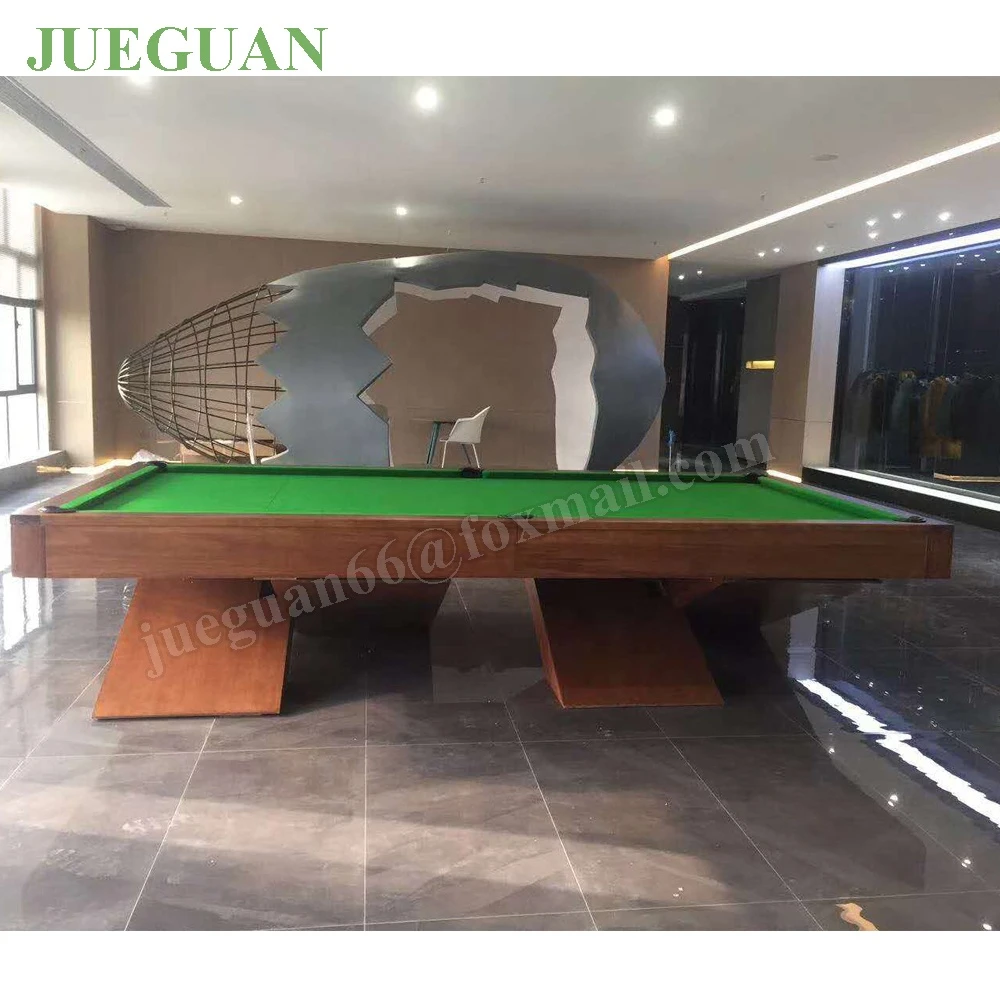 Jueguan factory 12ft professional modern fancy snooker pool table manufacturer