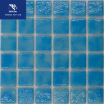 JYO-1718 dot mounted glass mosaic for pool