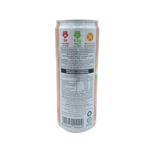 Coconut Water Juice with Grapefruit Flavour, Carbonated Soft Drinks Canned 325ml