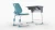 Import Kids cartoon study table and chair,kids classroom chairs and tables,kids ergonomic table and chair for studying from China