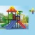 Kids outdoor playground used commercial playground equipment sale