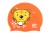 Import Kids Silicone Swim Caps Cartoon Artwork Print Support Private Logo Anti-Leak Swimming Caps from China