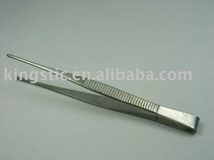 Laboratory Forceps Stainless Steel/Round tips fine tips wide tips/102mm,120mm,125mm,126mm