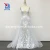 Import Ladies  Flower Lace Embroidered  spaghetti Strap Bride Gown  White Wedding Dresses from China
